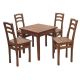 Gürgen Ahşap Masa Sandalye Takımı (Model 125),masa, ahşap masa, iki ayaklı masa, iki ayaklı ahşap masa, iki ayaklı dikdörtgen masa, özel tasarım masalar, özel yapım masa, özel yapım cafe masaları, özel imalat ahşap masa